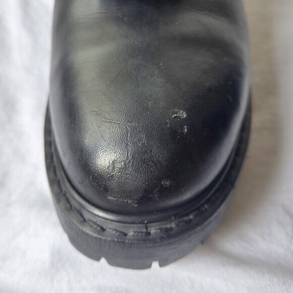 All American Boot MFG Men\'s 8\'\' Leather Wildland Firefighting Boots Black Size 8 main image 4